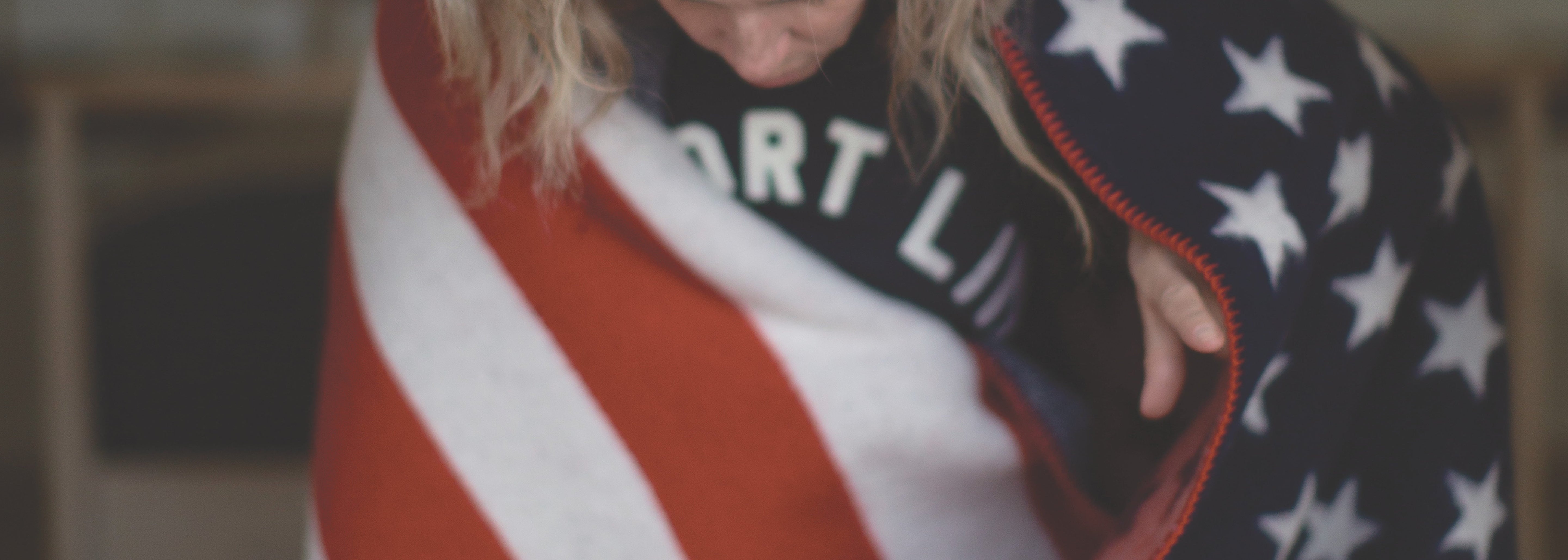 Great Flag Throw Blankets