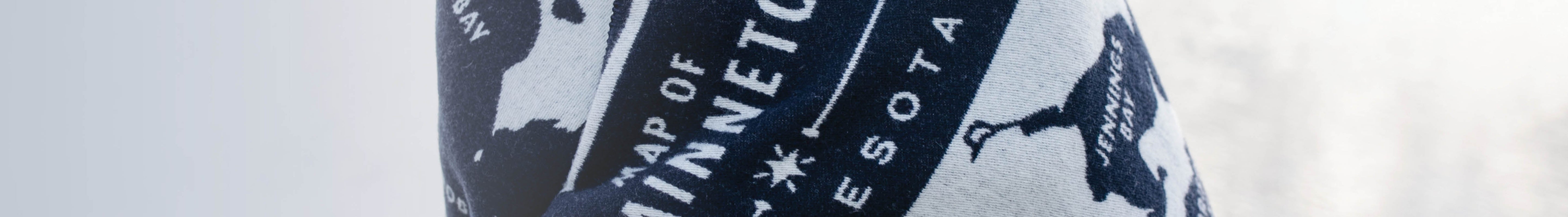 Lake & City Map Throw Blankets