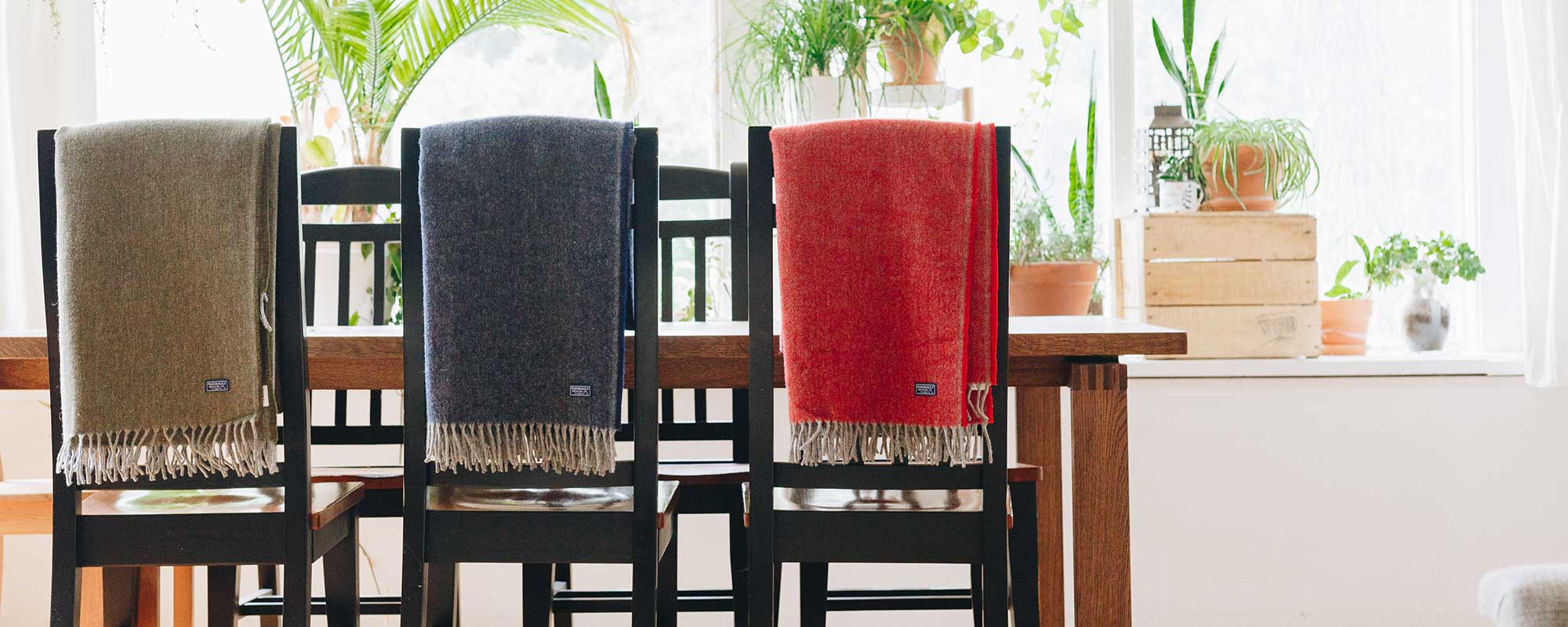 Solid Throw Blankets