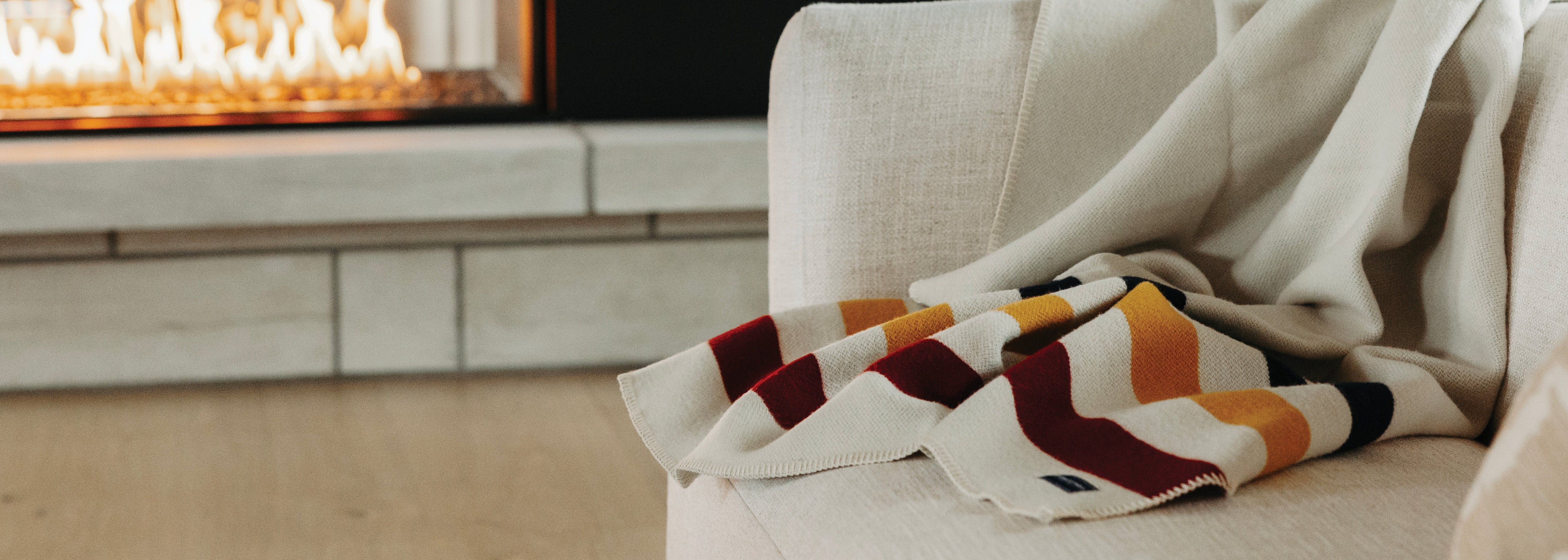 Striped Throw Blankets