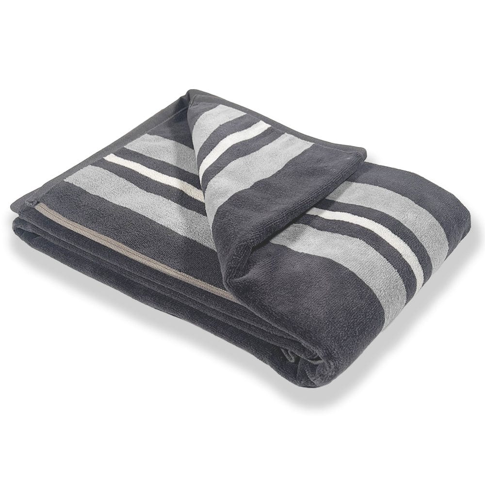 Cabin Towel - Charcoal active Cabin Towel Current Full Price group-gallery machine washable Stripes