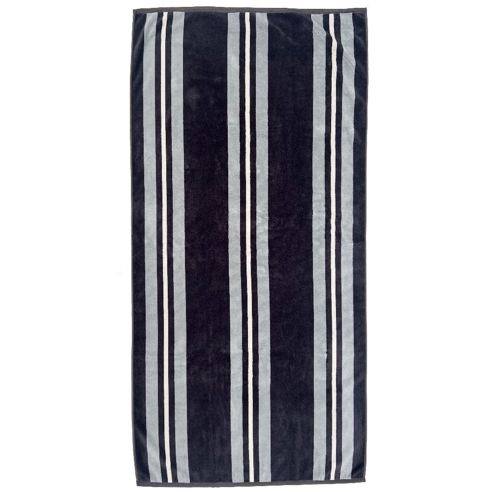Cabin Towel - Charcoal active Cabin Towel Current Full Price group-gallery machine washable Stripes