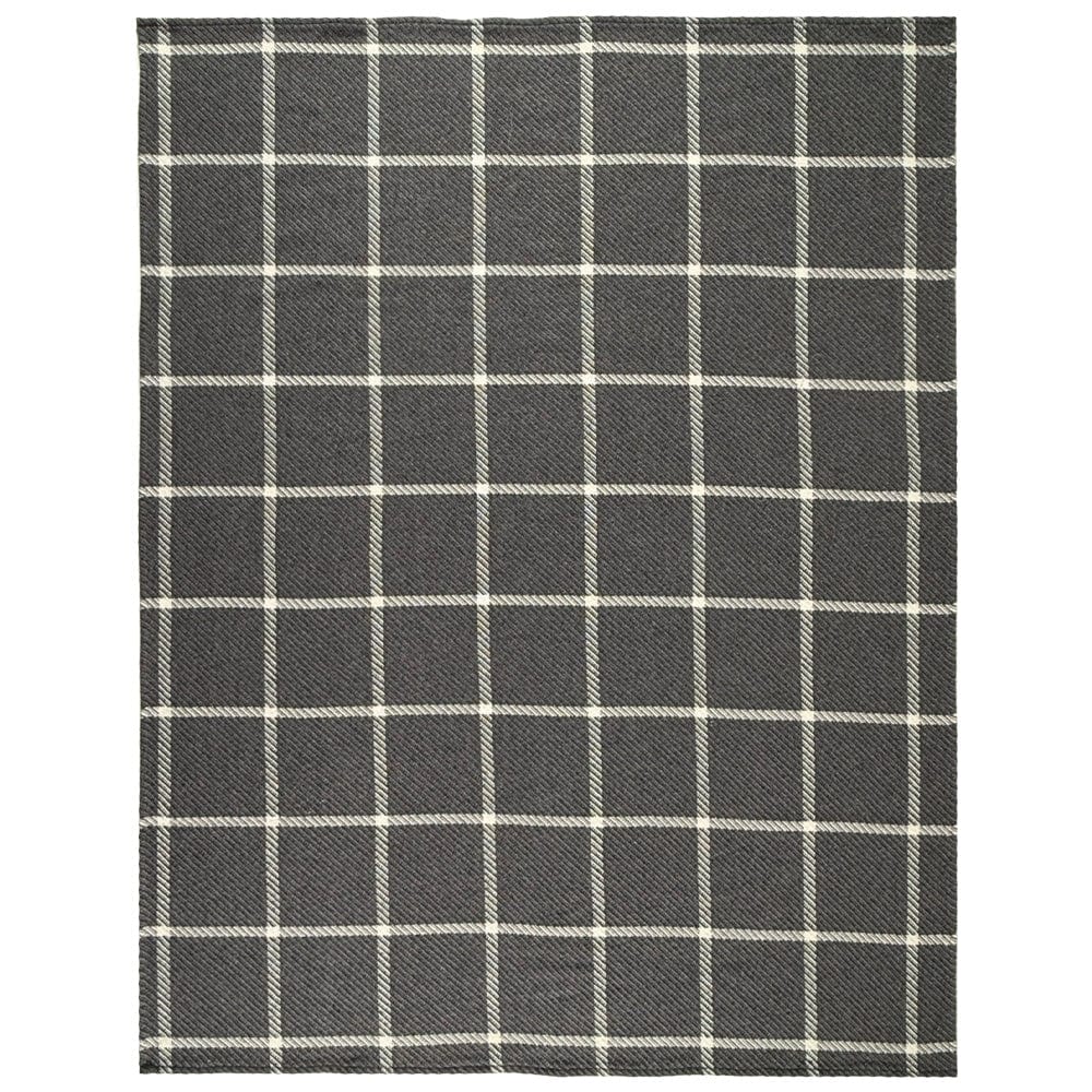 North Star Crocus Hill Throw - Charcoal Current group-gallery Machine Washable New Lower Price North Star Crocus Hill Throw Sale sustainable throws