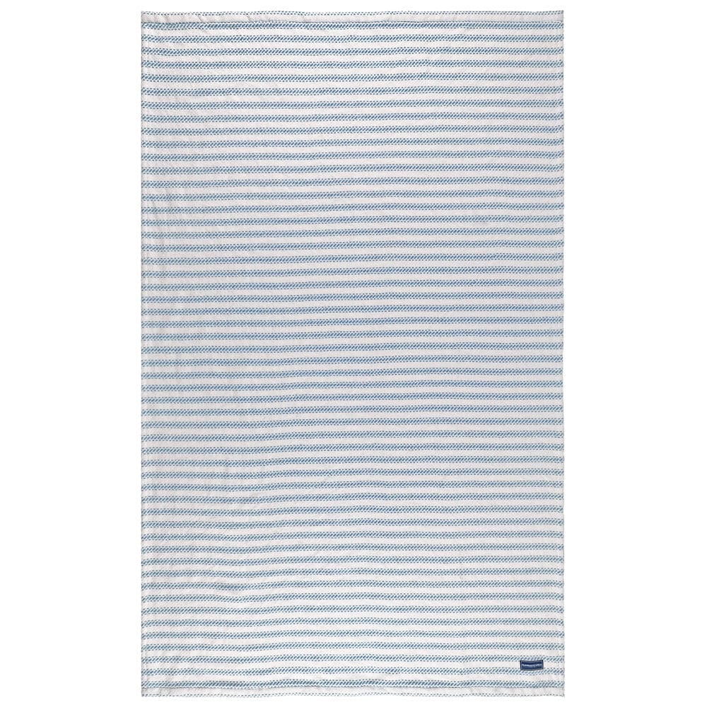 Dockside Cotton Throw - Denim active Current Dockside Cotton Throw group-gallery machine washable Sale Stripes