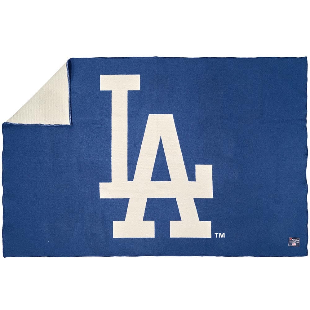 Los Angeles Dodgers Wool Throw Blanket active Current Dry clean or hand wash MLB New Lower Price personalization Sale