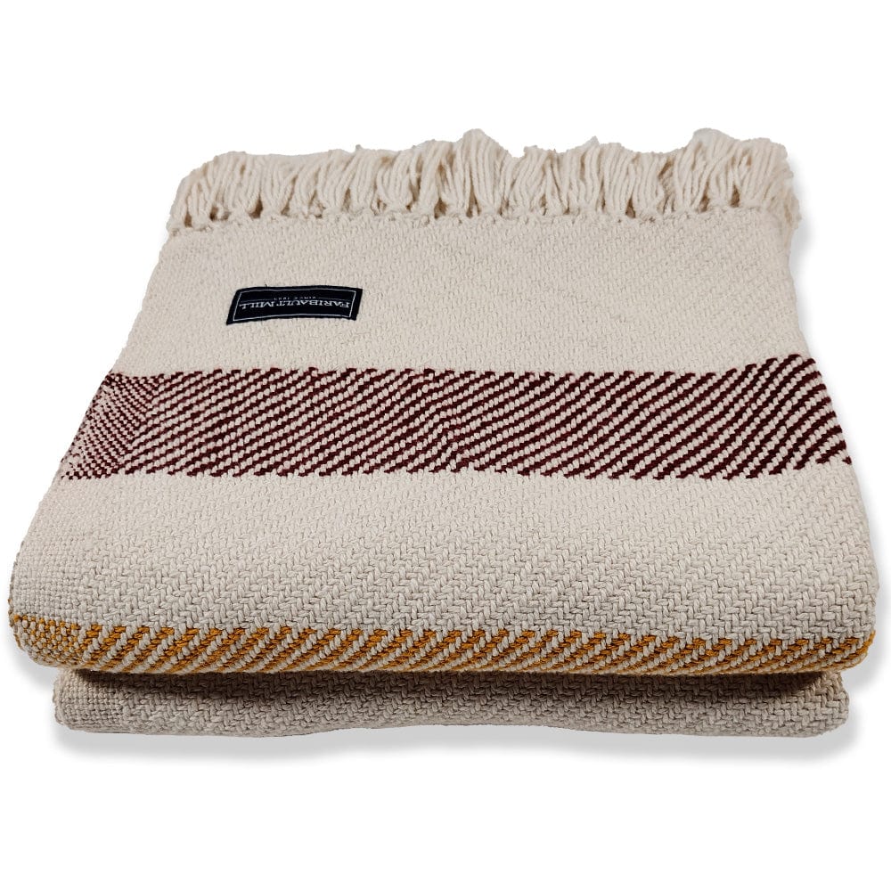 Frontier Cotton Throw active Current Full Price machine washable New Lower Price Stripes