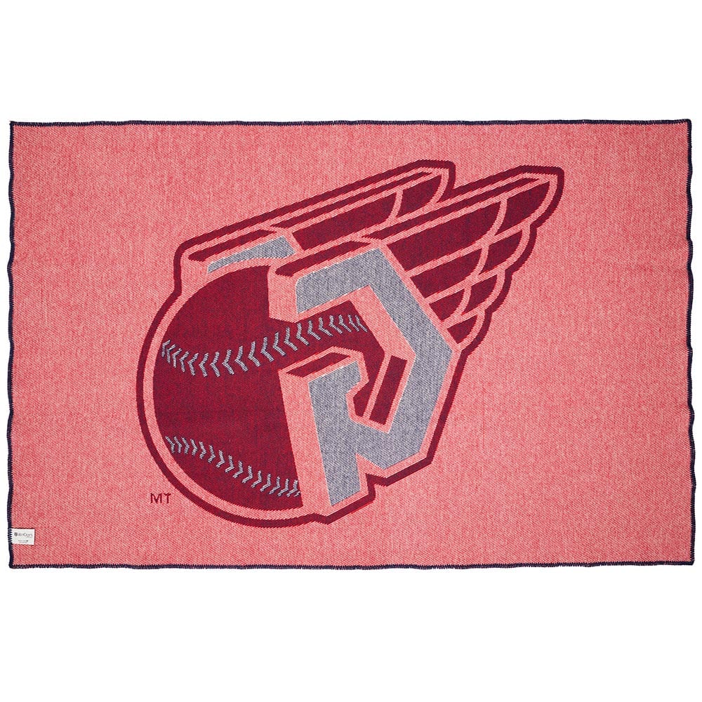 Cleveland Guardians Wool Throw Blanket active Current Dry clean or hand wash Full Price MLB New Lower Price personalization