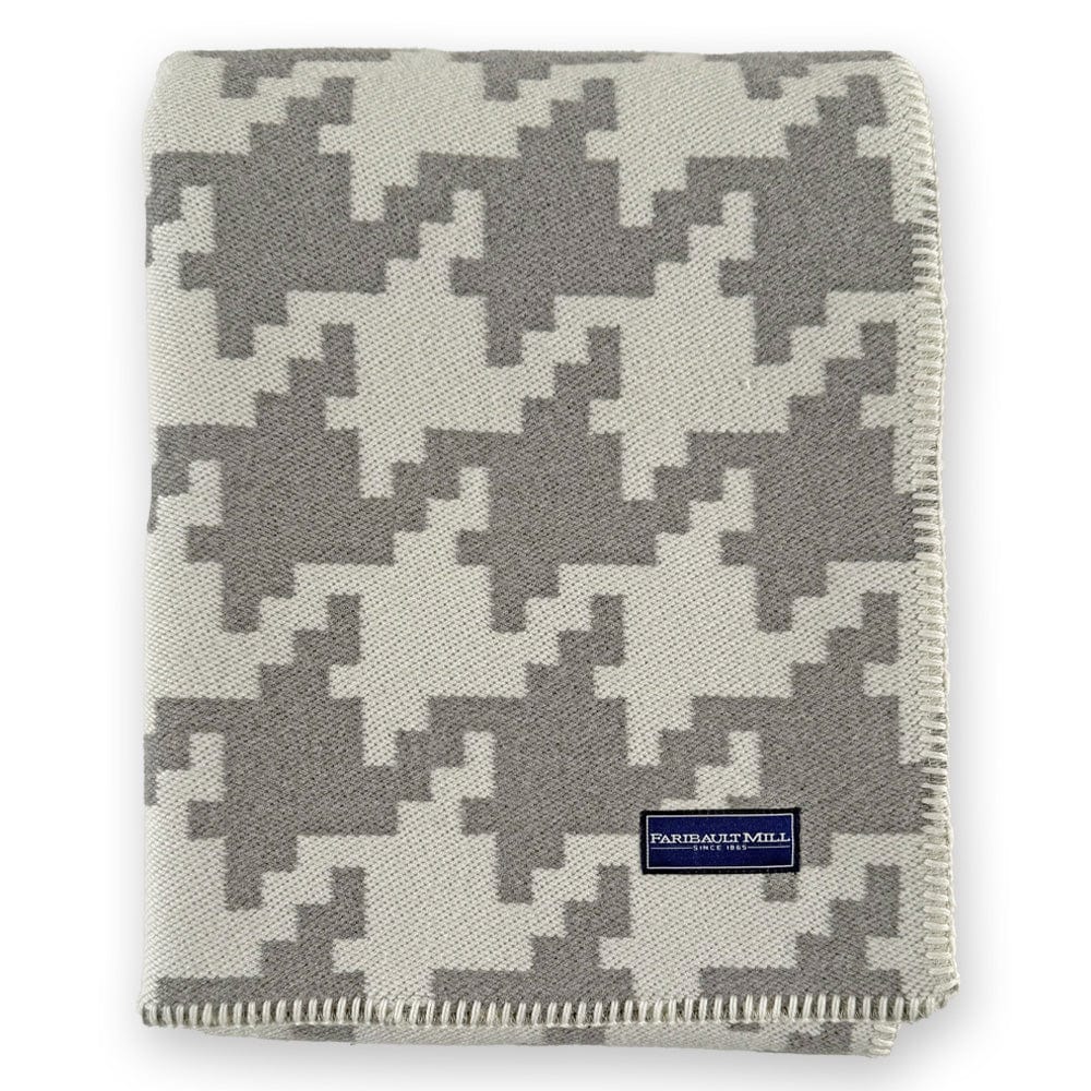 Limited Edition Houndstooth Wool Throw active Current Dry clean or hand wash Full Price group-gallery Stripes