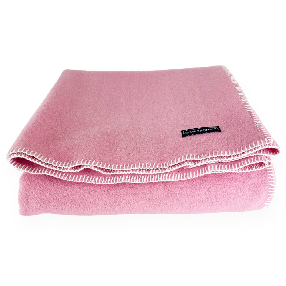 Pure & Simple Wool Blanket - Light Pink