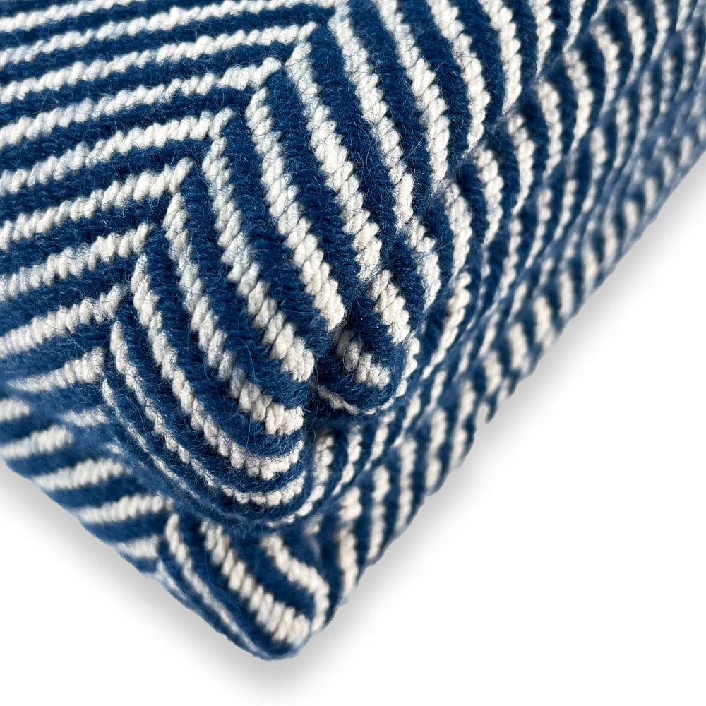Islesboro Cotton & Alpaca Throw - Indigo active Current dry clean only Full Price group-gallery Islesboro Cotton & Alpaca Throw