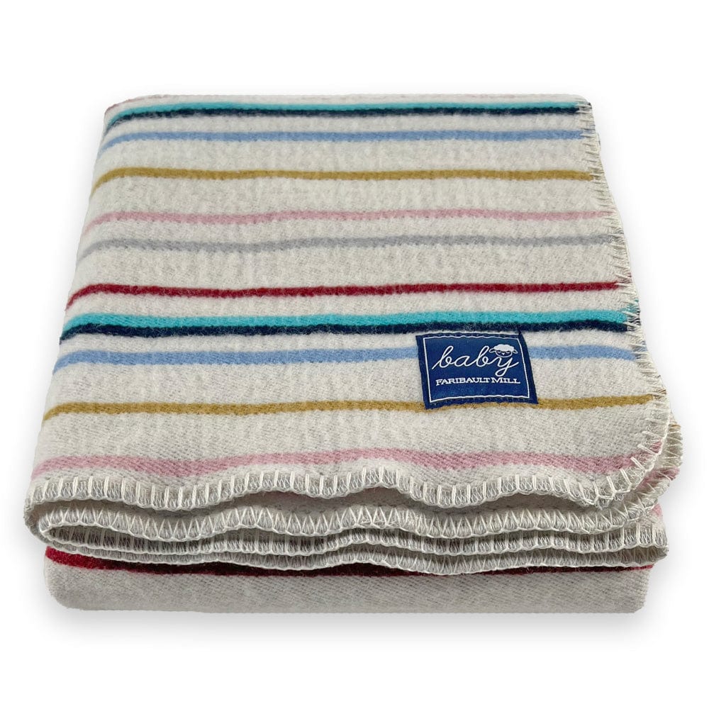 Jacquard Stripe Baby Blanket active Full Price group-gallery machine washable New Lower Price