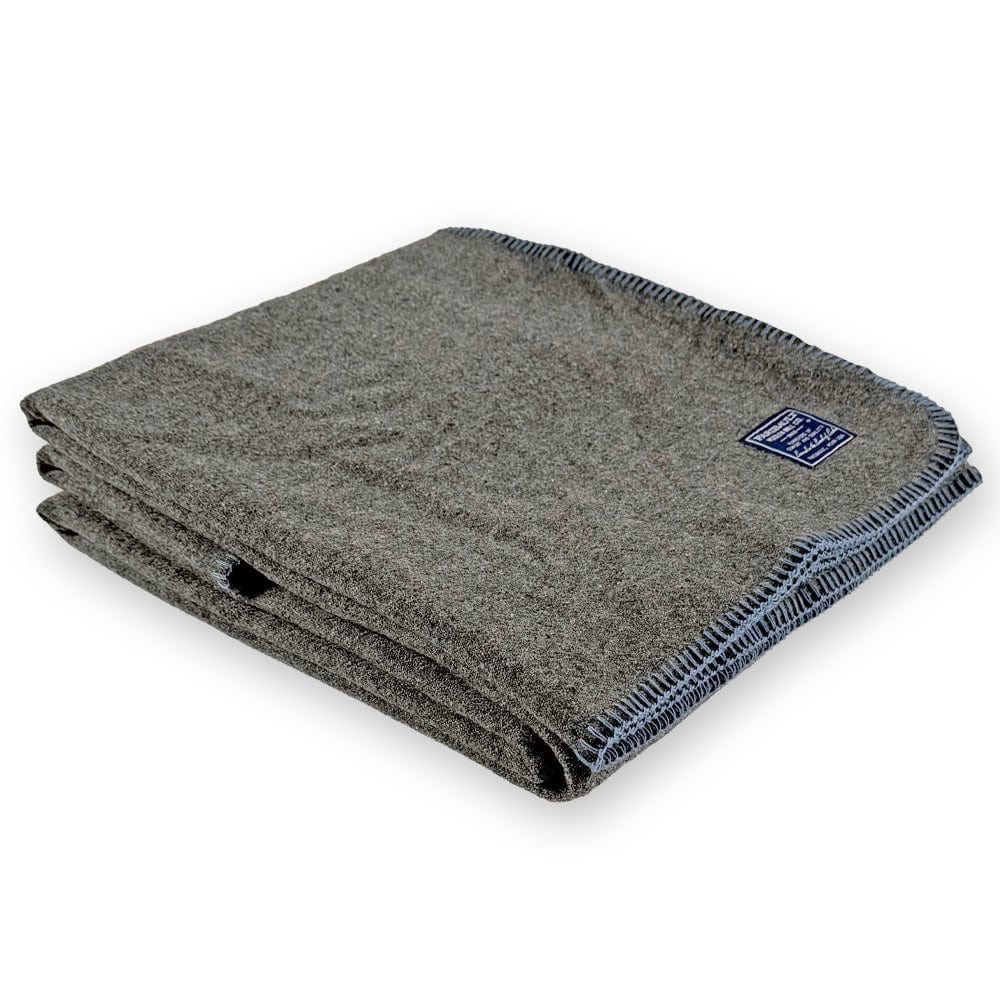 Limited Edition Camp Blanket - Gray Twin active Solids Twin