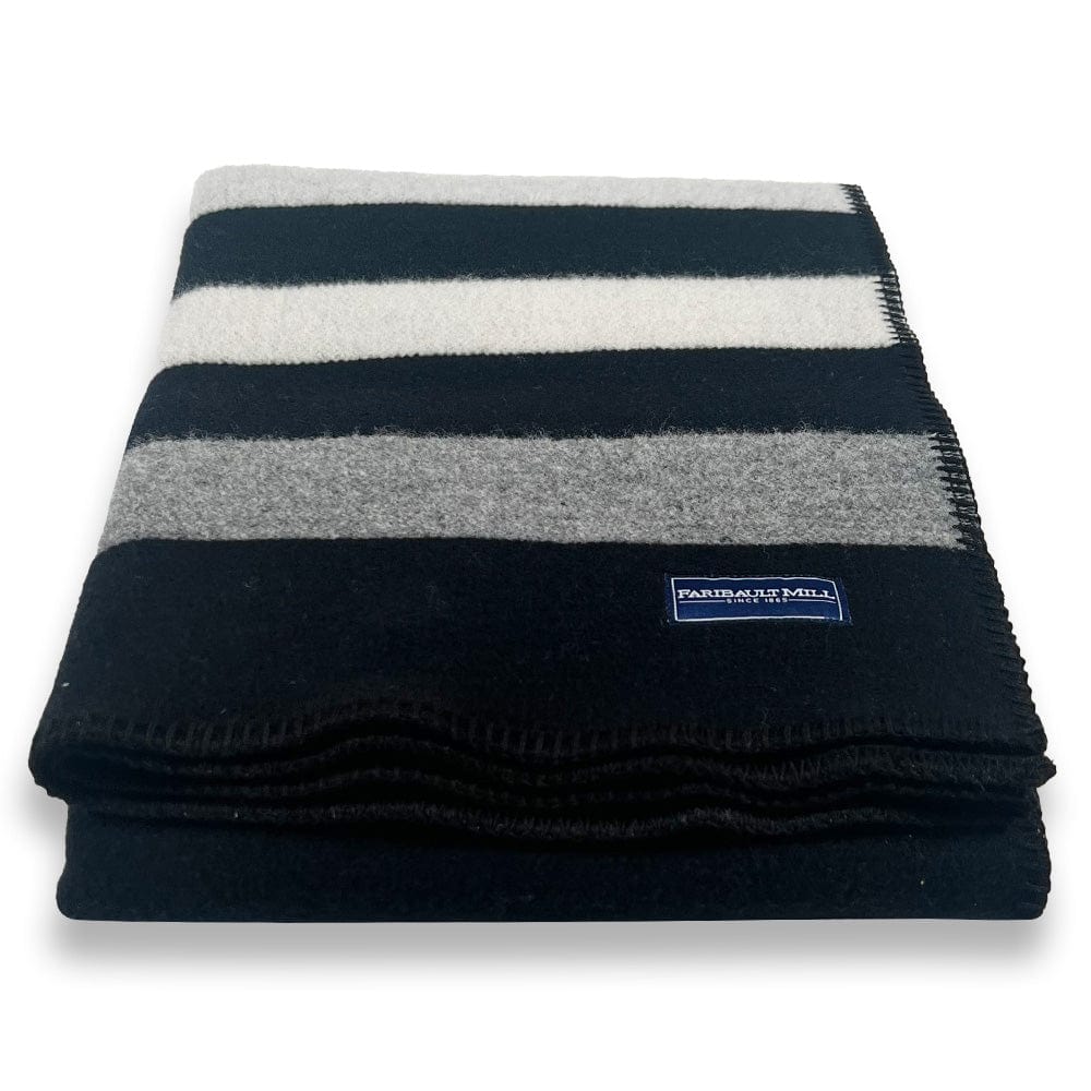 Limited Edition Frontier Wool Throw Blanket Faribault Mill