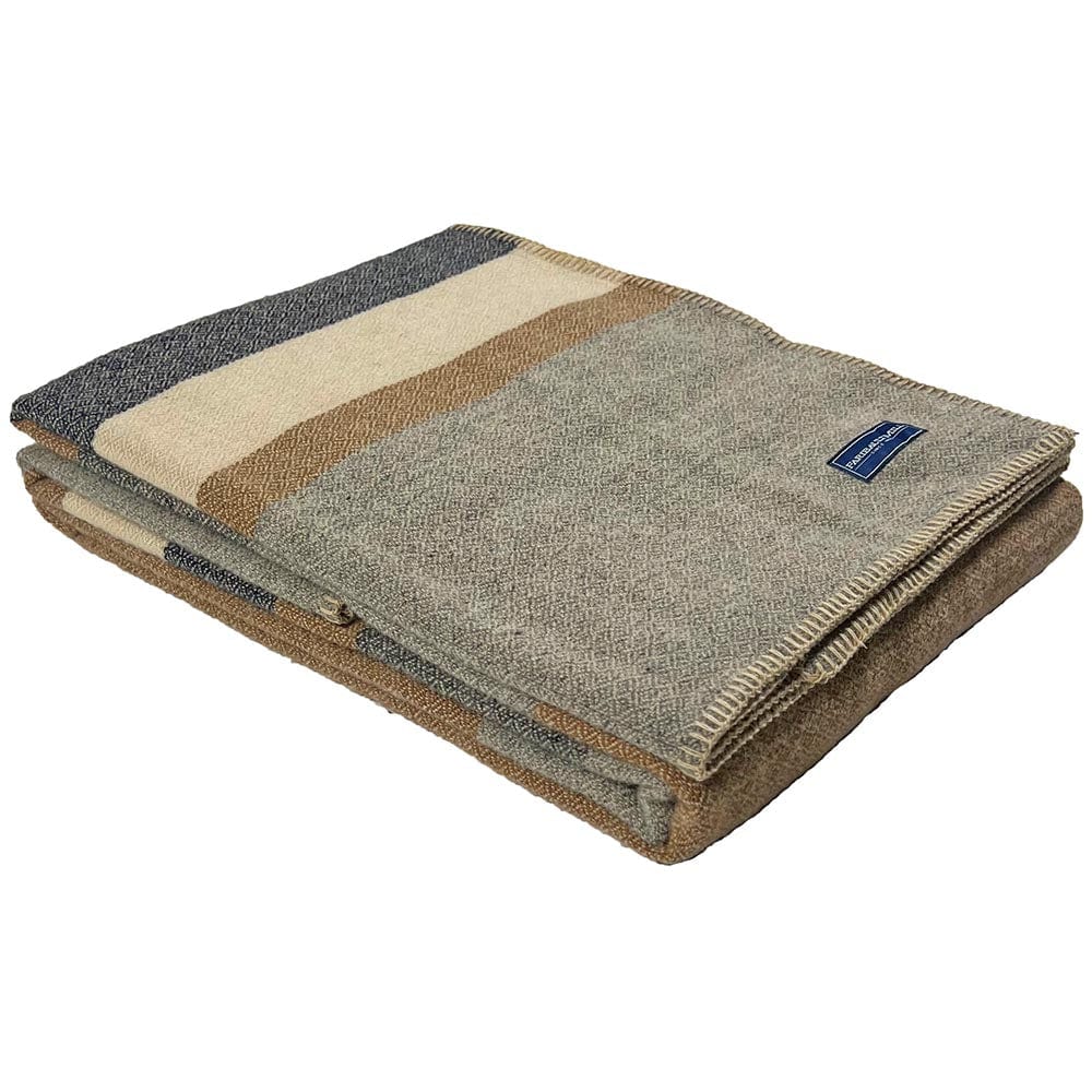 Limited Edition Pure & Simple Stripe Wool Blanket