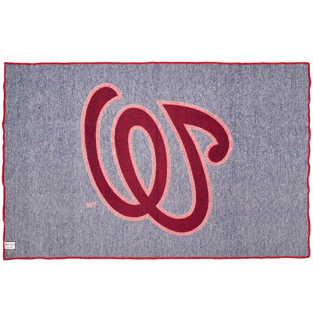Washington Nationals Wool Throw Blanket active Current Dry clean or hand wash Full Price MLB New Lower Price personalization