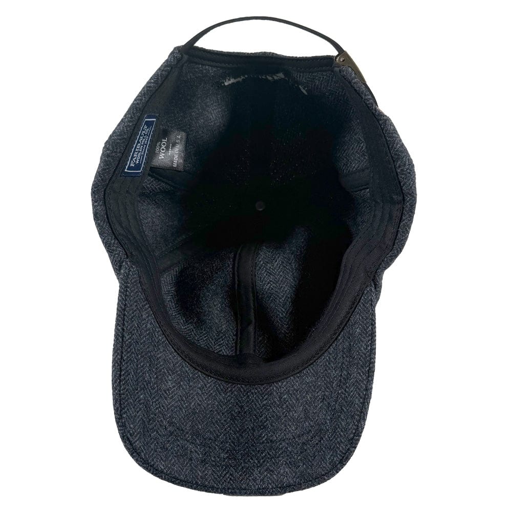 Herringbone Wool Ball Cap - Navy active Baseball Caps Current dry clean only group-gallery Sale