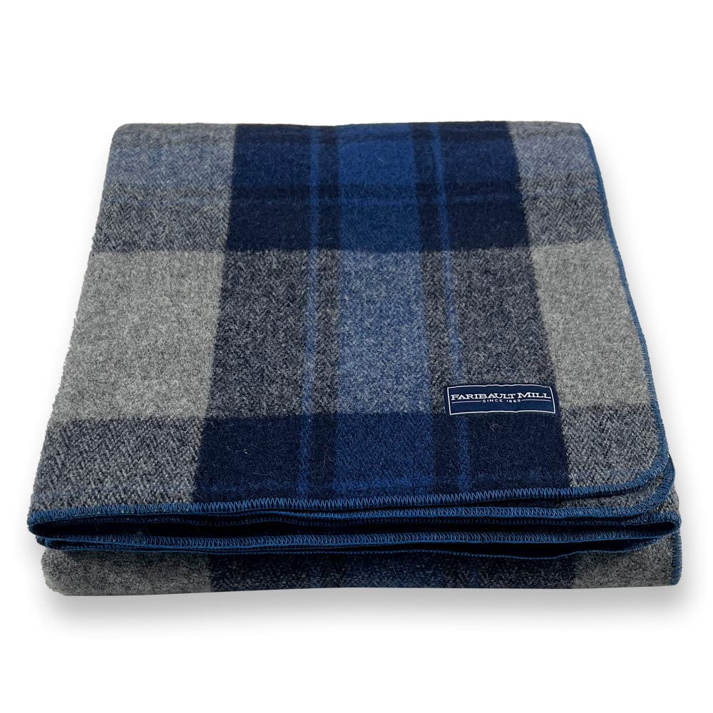 Factory Second North Shore Wool Throw active machine washable Patterns & Plaids