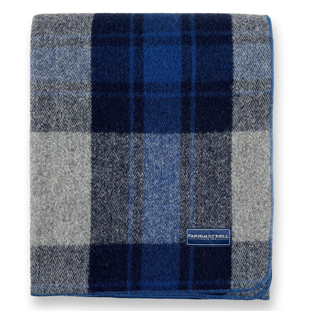 Factory Second North Shore Wool Throw North Shore active machine washable Patterns & Plaids