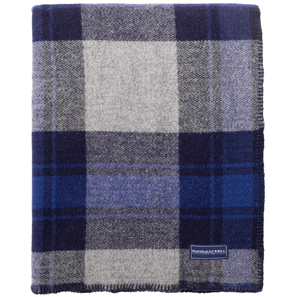 Factory Second North Shore Wool Blanket North Shore active Factory Second North Shore Wool Blanket King machine washable Patterns & Plaids Queen Twin