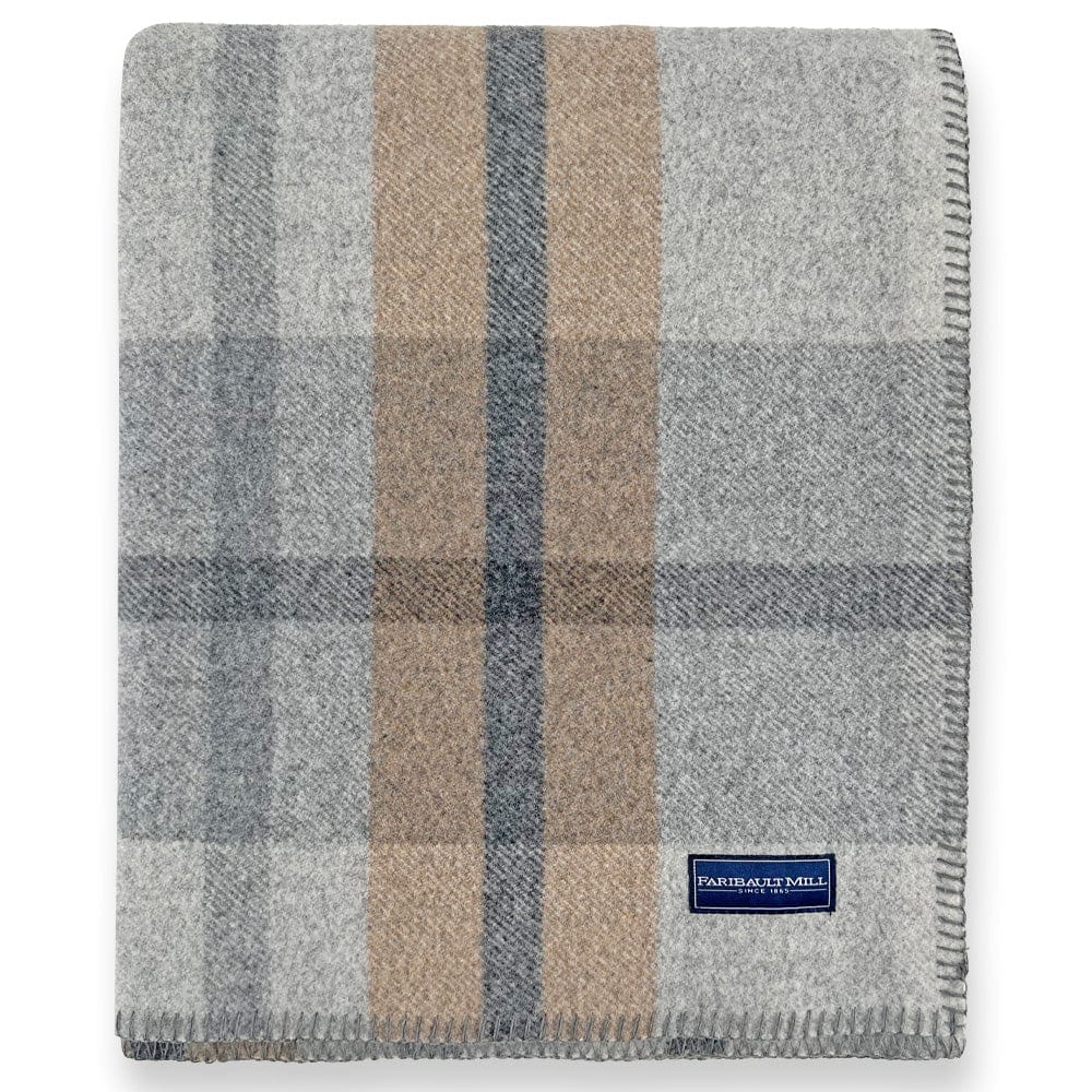 Northfield Plaid Wool Blanket active Current Full Full Price group-gallery machine washable Northfield Plaid Wool Blanket Patterns & Plaids