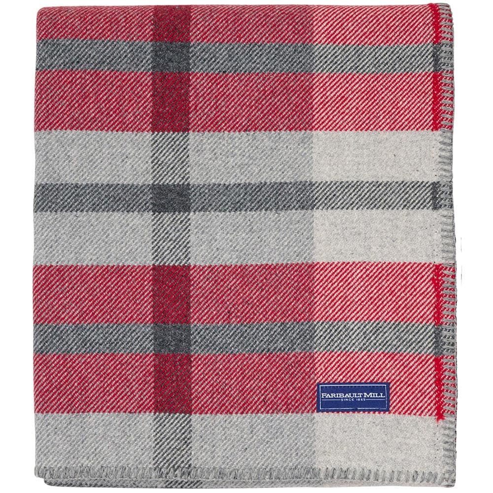 Northfield Plaid Wool Throw Blanket active Current Full Price group-gallery machine washable Patterns & Plaids personalization