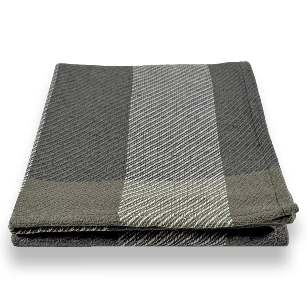 North Star Offset Plaid Throw - Sage Green Current Full Price group-gallery Machine Washable North Star Offset Plaid Throw sustainable throws