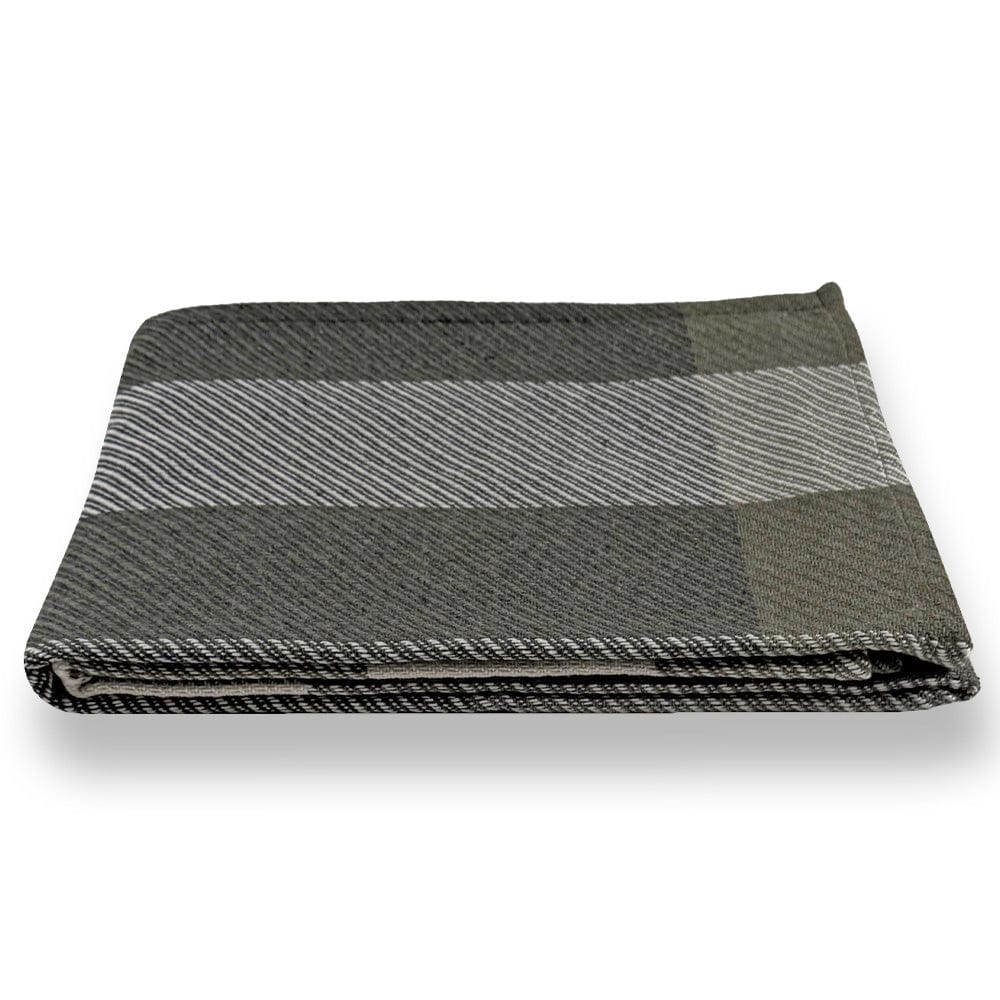 North Star Offset Plaid Throw - Sage Green Current Full Price group-gallery Machine Washable North Star Offset Plaid Throw sustainable throws