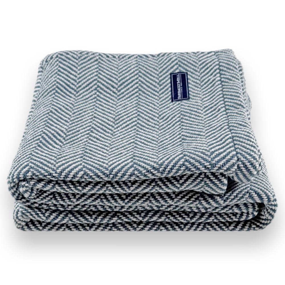 Penobscot Cotton Throw - Indigo active Current group-gallery machine washable New Lower Price Penobscot Cotton Throw Sale Stripes