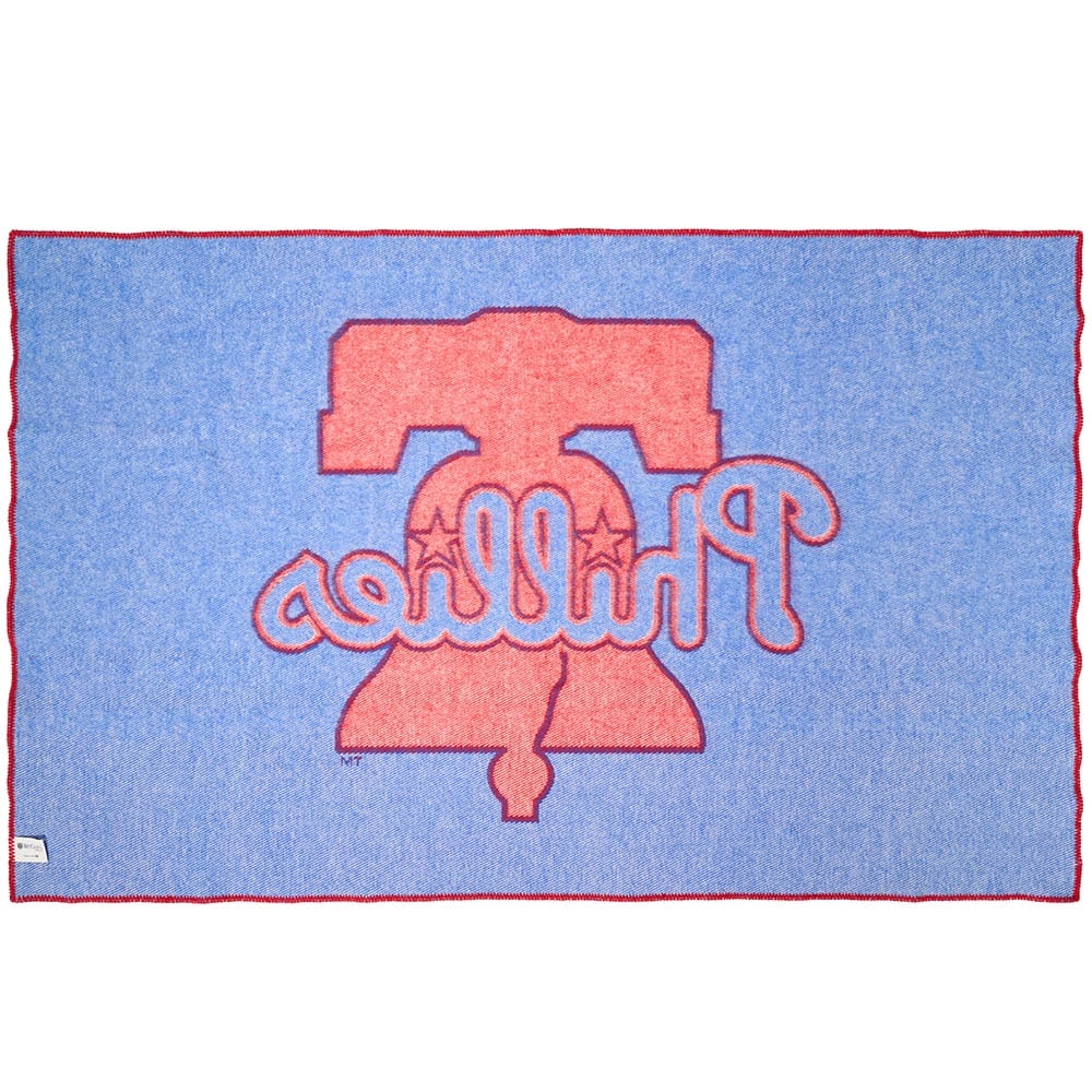 Philadelphia Phillies Wool Throw Blanket active Current Dry clean or hand wash Full Price MLB New Lower Price personalization