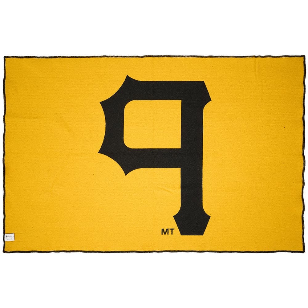 Pittsburgh Pirates Wool Throw Blanket active Current Dry clean or hand wash Full Price MLB New Lower Price personalization