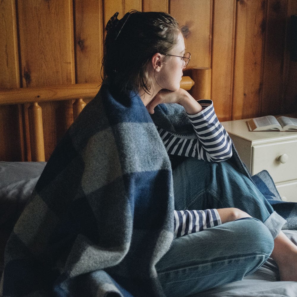 North Shore Wool Blanket active Current Full Full Price King machine washable New Lower Price North Shore Wool Blanket Patterns & Plaids personalization Queen Twin