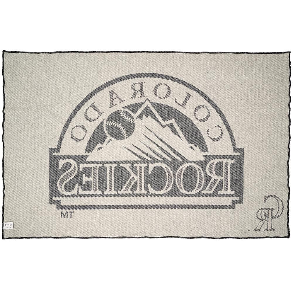 Colorado Rockies Wool Throw Blanket active Current Dry clean or hand wash Full Price MLB New Lower Price personalization