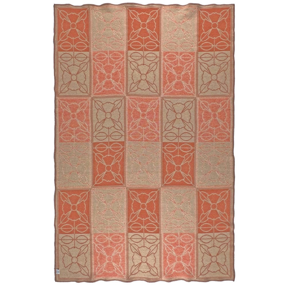 Rubinski Works Four Directions Flora Throw active Artist Collection Current Dry clean or hand wash Full Price Rubinski Works Wool Throw