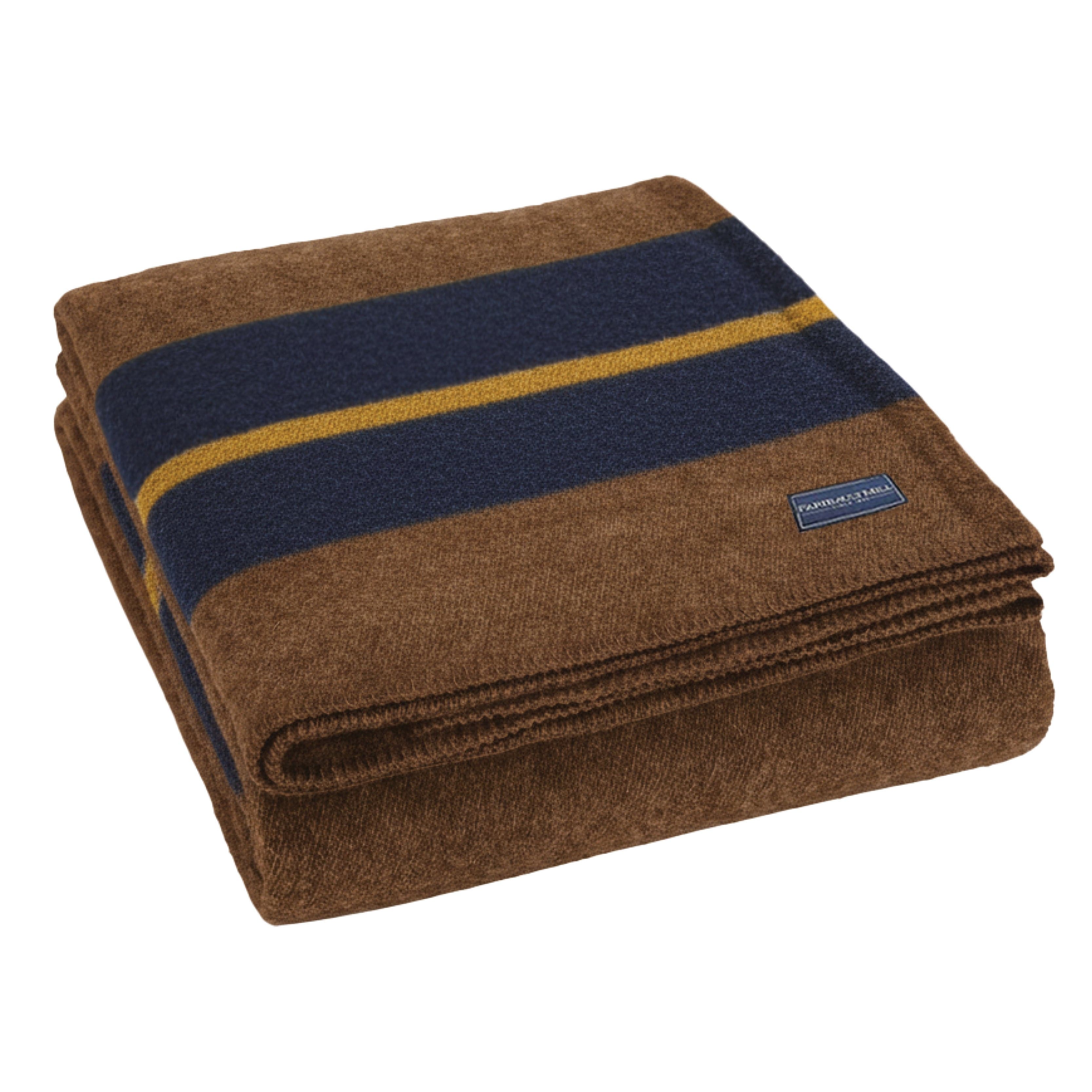 Scout Wool Camp Blanket - Brown