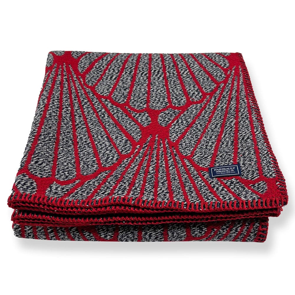 Shell Pattern Cotton Throw active Dry clean or hand wash