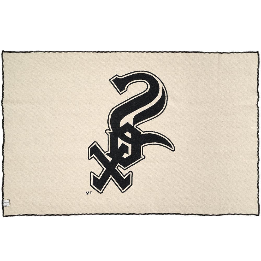 Chicago White Sox Wool Throw Blanket Faribault Mill