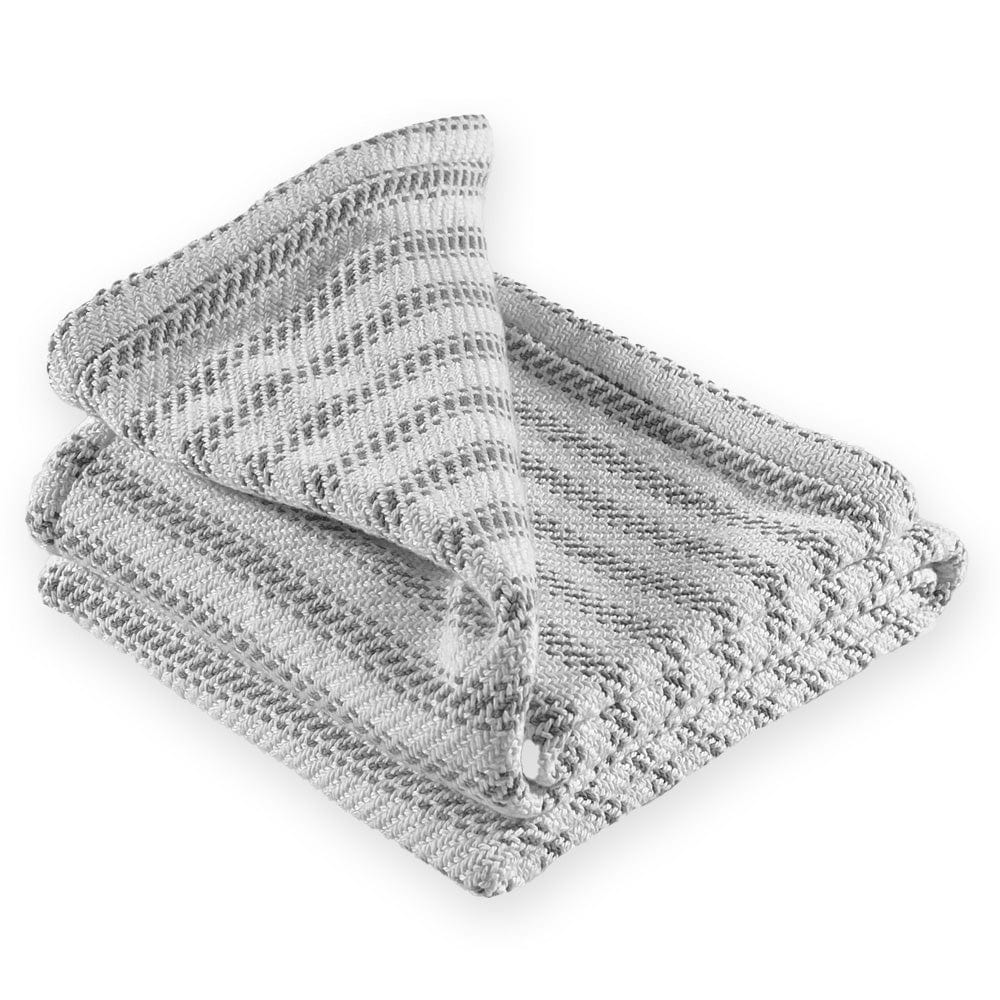 Dockside Cotton Throw Gray Heather
