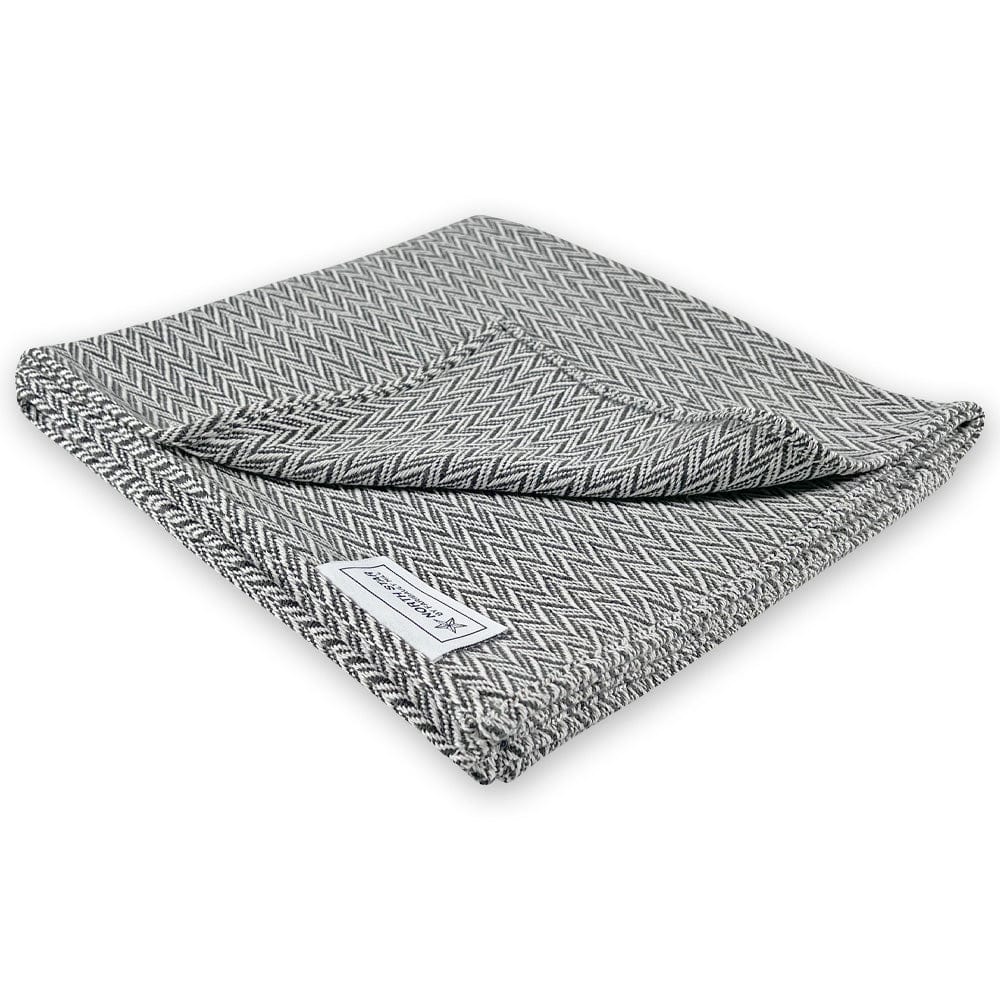Faribault Mill 50" x 60" North Star Reverse Twill Throw - Charcoal