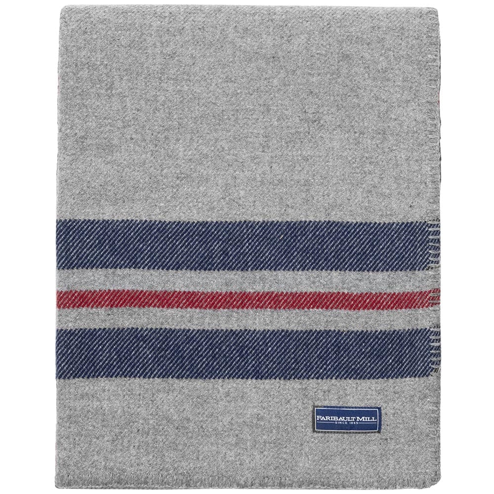 Faribault Mill Cabin Wool Throw