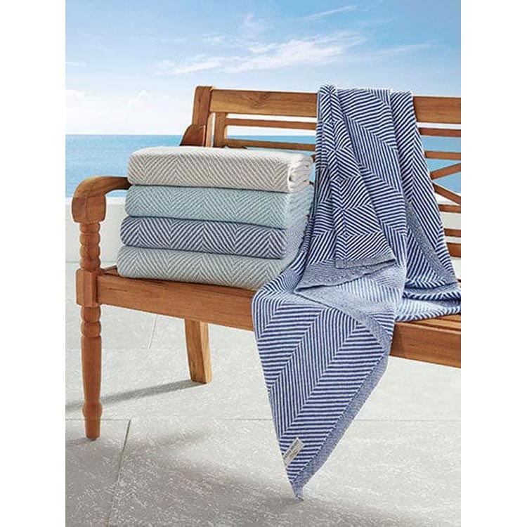Monhegan Cotton Throw Without Fringe active All Throws Best Seller Cotton Throws Current Full Price FWM group-gallery Herringbone Collection Herringbone Throw machine washable Monhegan Cotton Throw Without Fringe personalization Throws