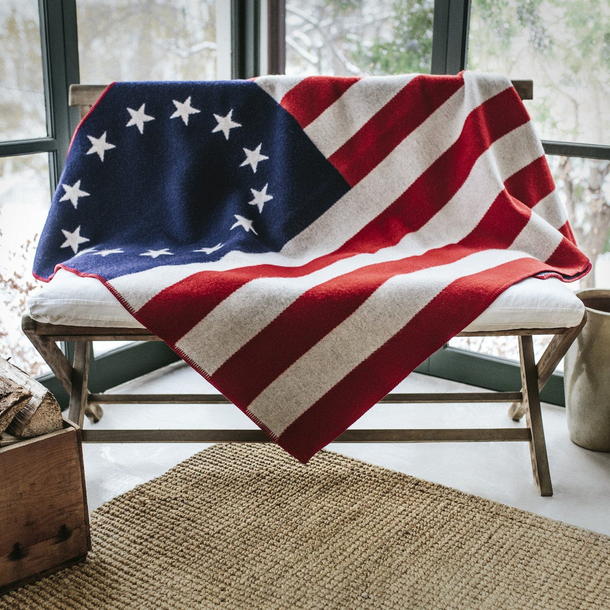 Betsy ross on sale flag blanket