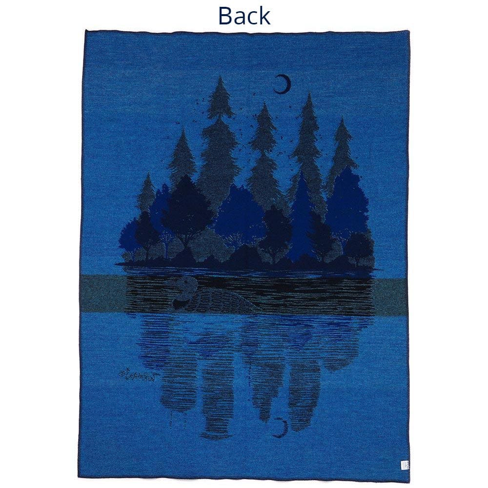 Adam Turman Loon Throw active Adam Turman Wool Throw Artist Collection Current Dry clean or hand wash Full Price personalization