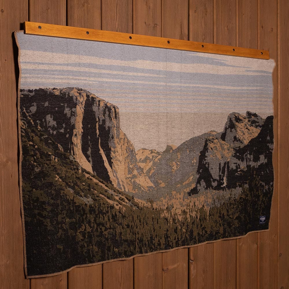 Yosemite National Park Wool Throw active Current Dry clean or hand wash Full Price