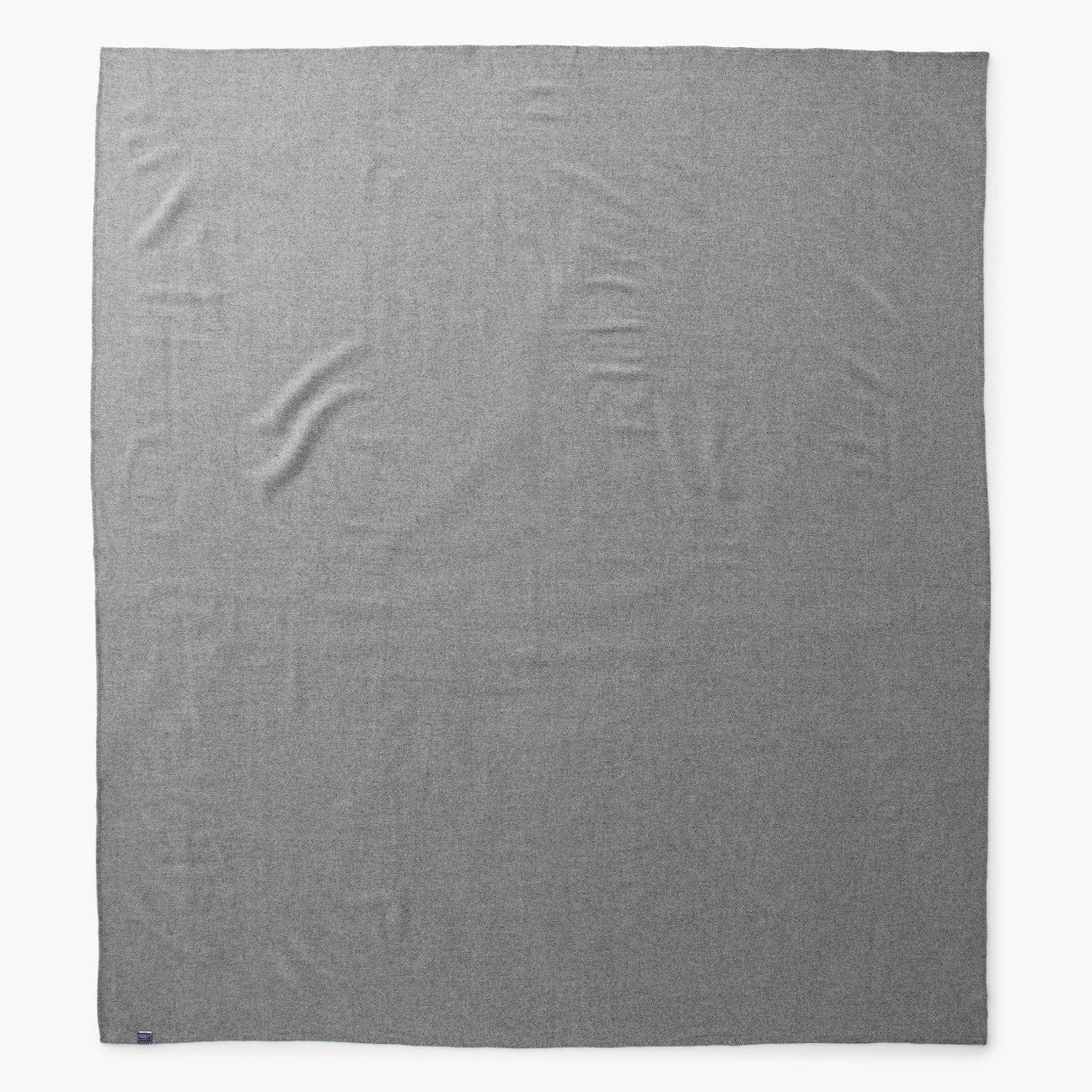 Factory Second Pure & Simple Wool Blanket - Heather Gray active Factory Second Pure & Simple Wool Blanket machine washable Solids