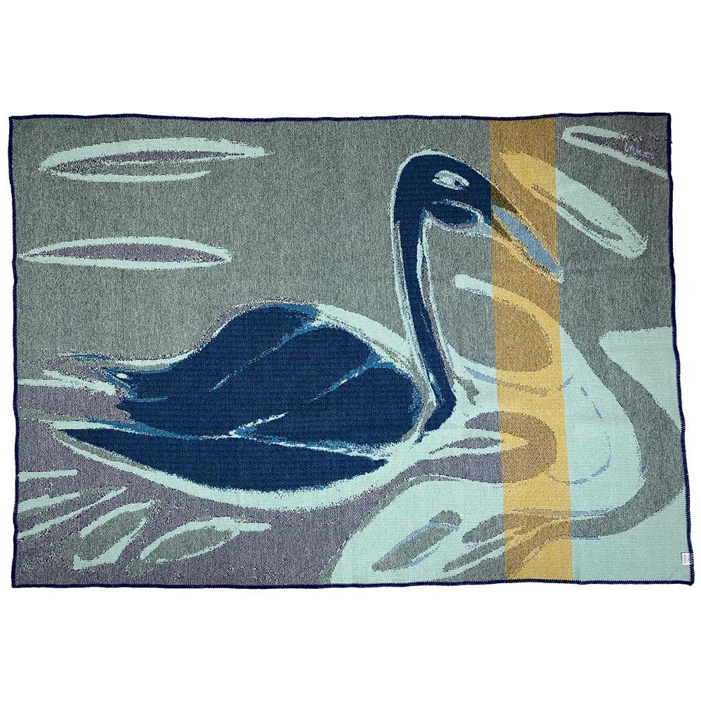 Jimmy Reagan "For Grandpa" Wool Throw Blanket active Artist Collection Dry clean or hand wash