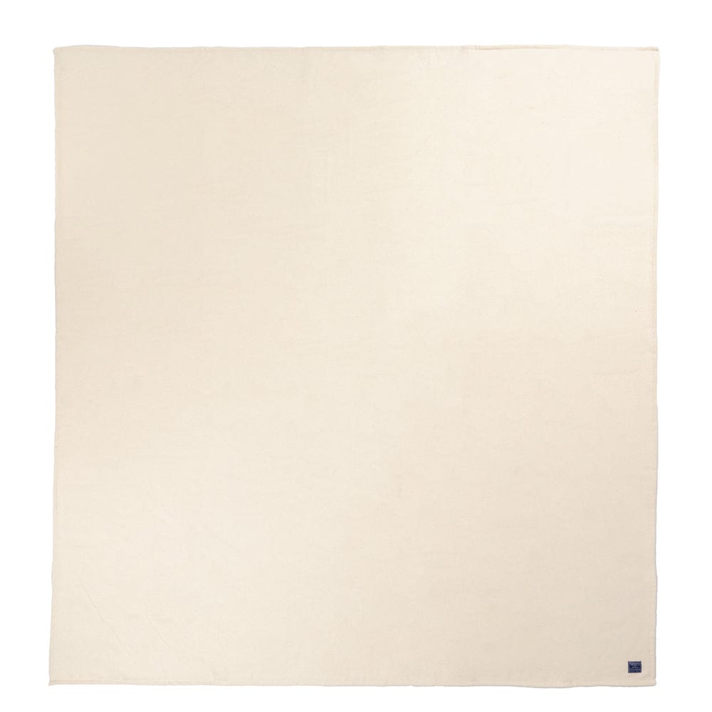 Lakefront Wool Blanket - Pearl active Current Full group-gallery King machine washable Queen Solids Twin