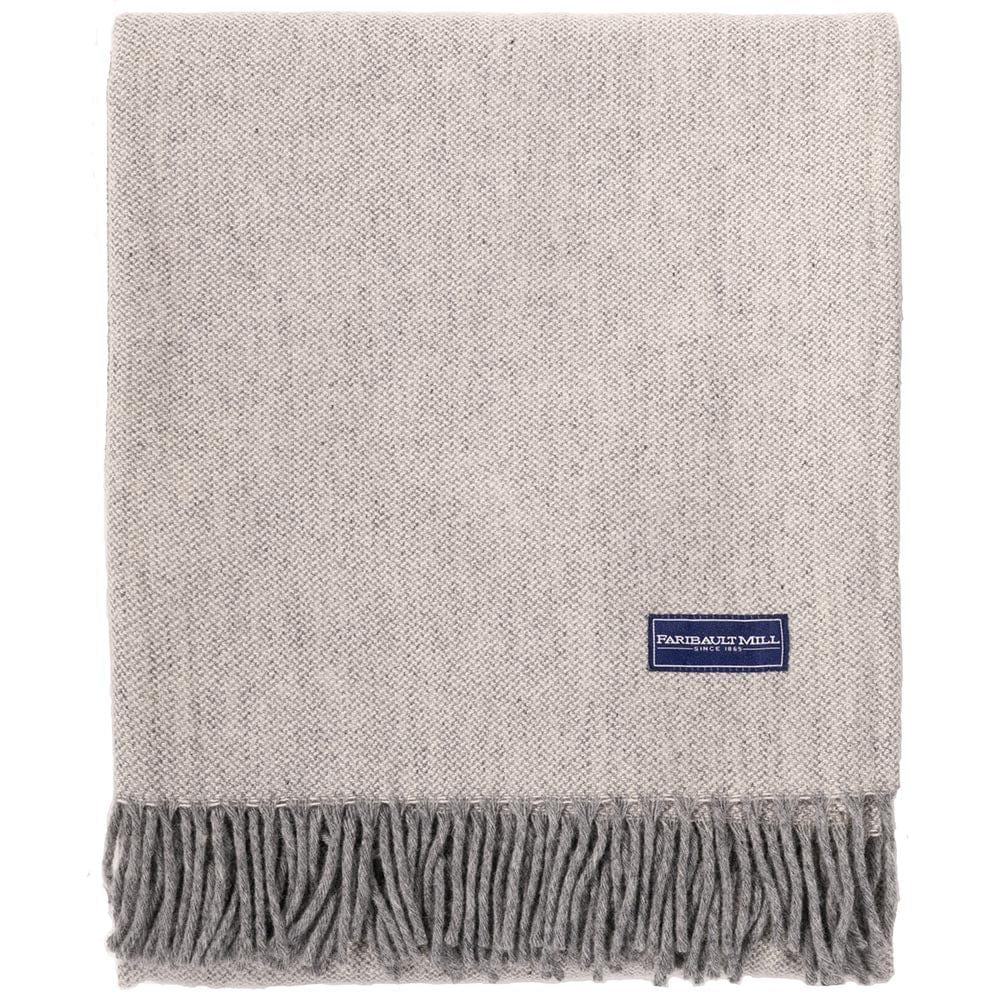Ashby Wool Throw Blanket Faribault Mill