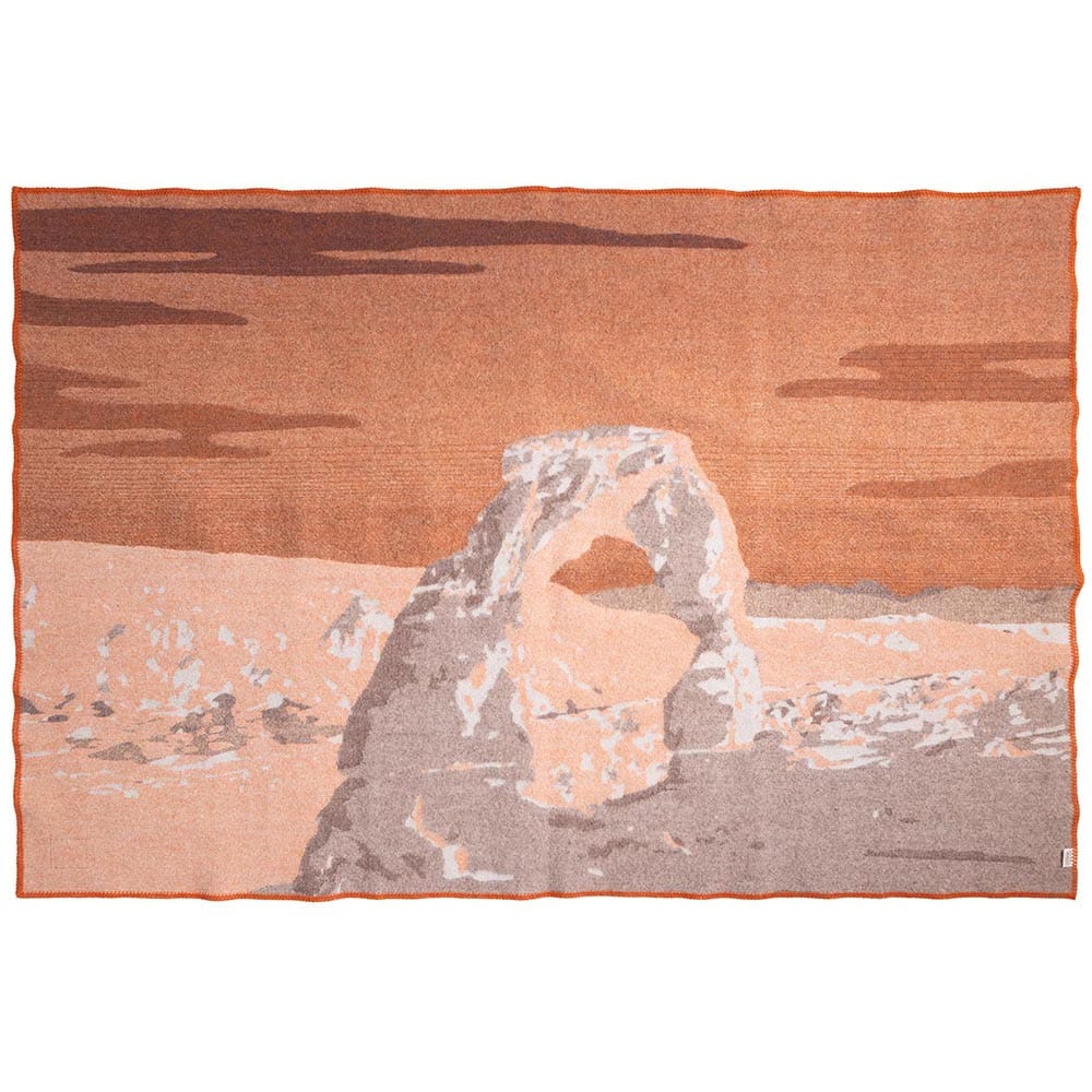 Arches National Park Wool Throw active Current Dry clean or hand wash Full Price National Park Wool Throws