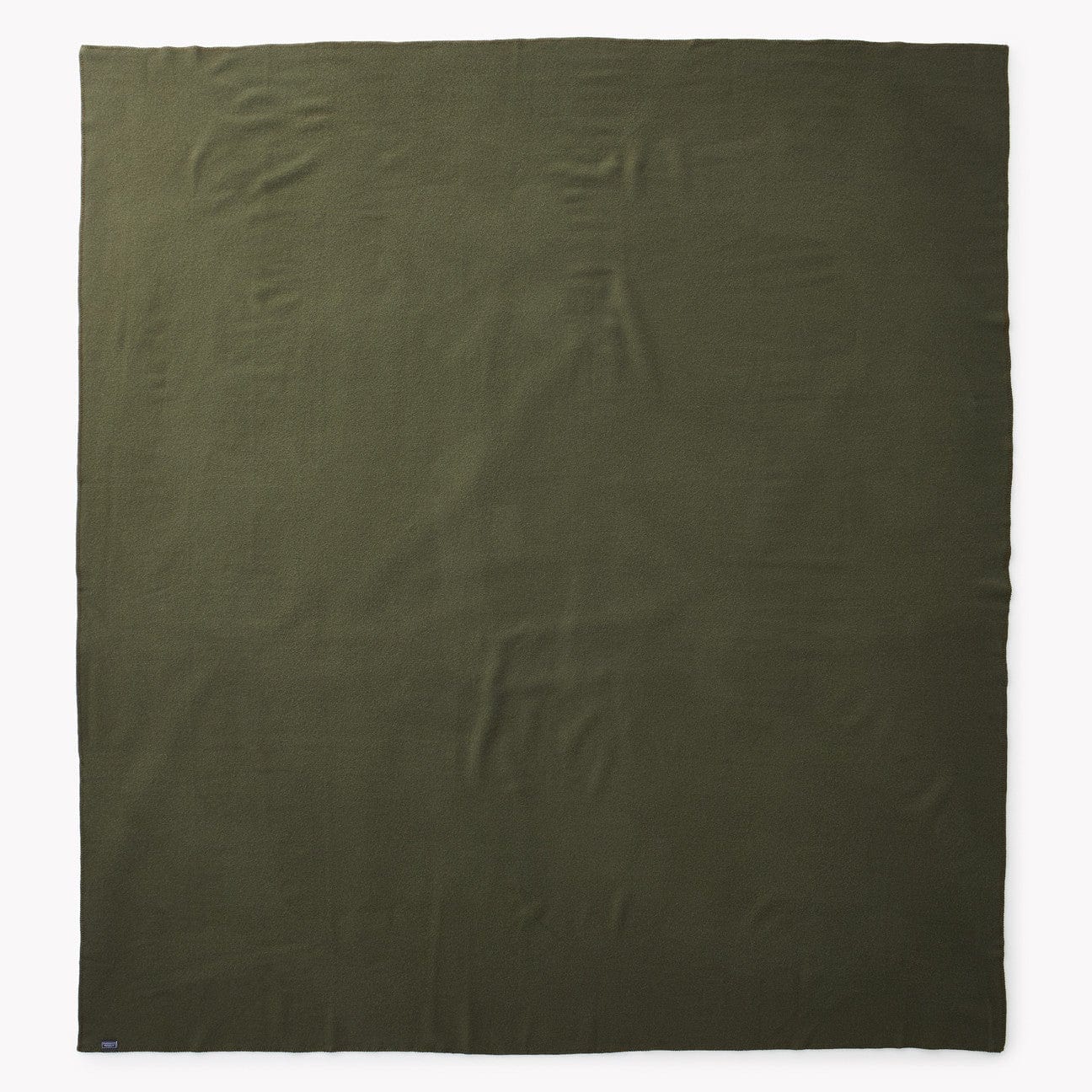Factory Second Pure & Simple Wool Blanket - Olive active Factory Second Pure & Simple Wool Blanket Full King machine washable Queen solid Twin
