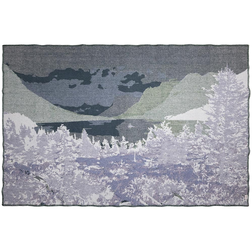 Glacier National Park Wool Throw active Current Dry clean or hand wash Full Price